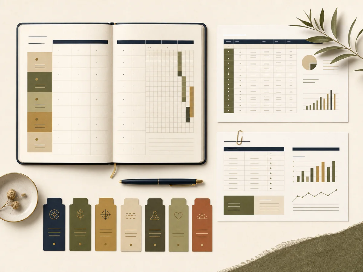 Planilhas e Planners